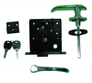 Bus Door Handle ( Crank type with chrome plated color) 1